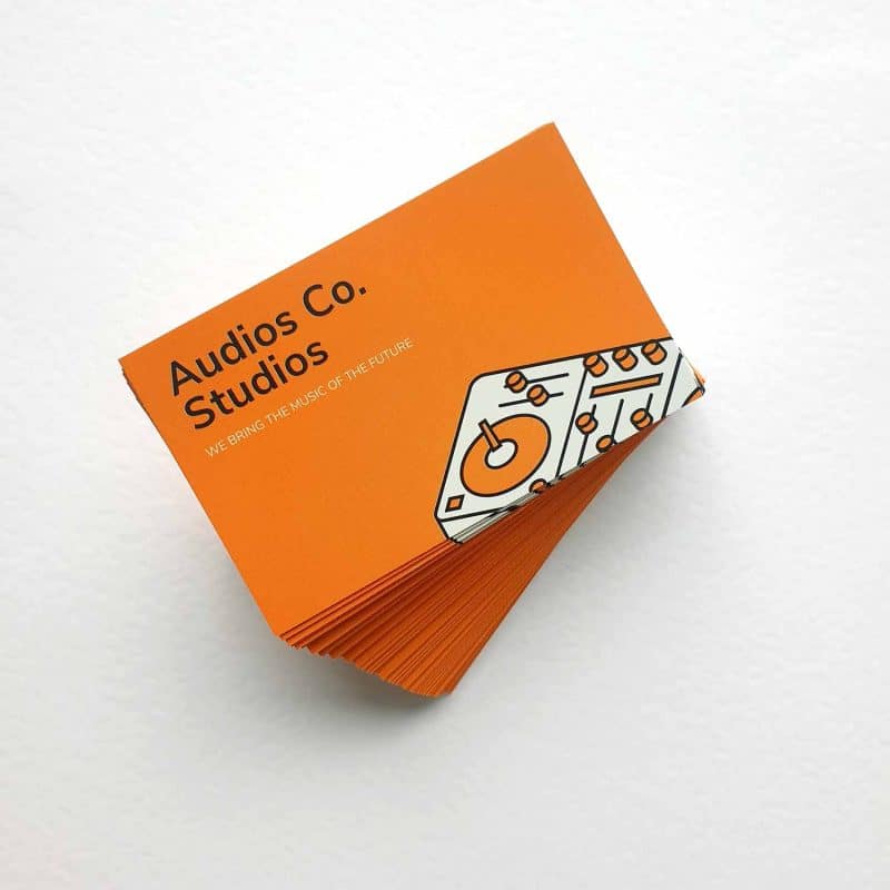 London Print Room — Gloss Laminated Business Card