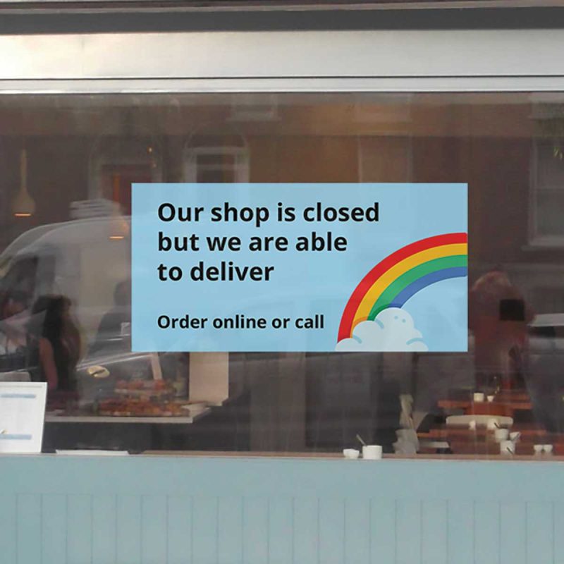 Vinyl Window Stickers - London Print Room
