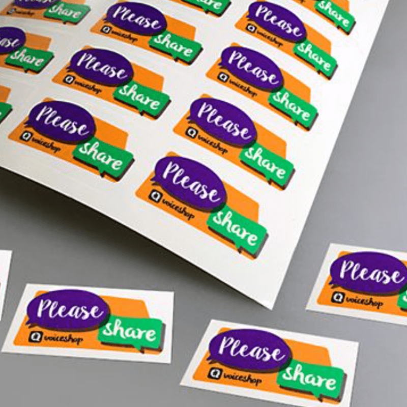 Rectangle Sticker Sheets | London Print Room