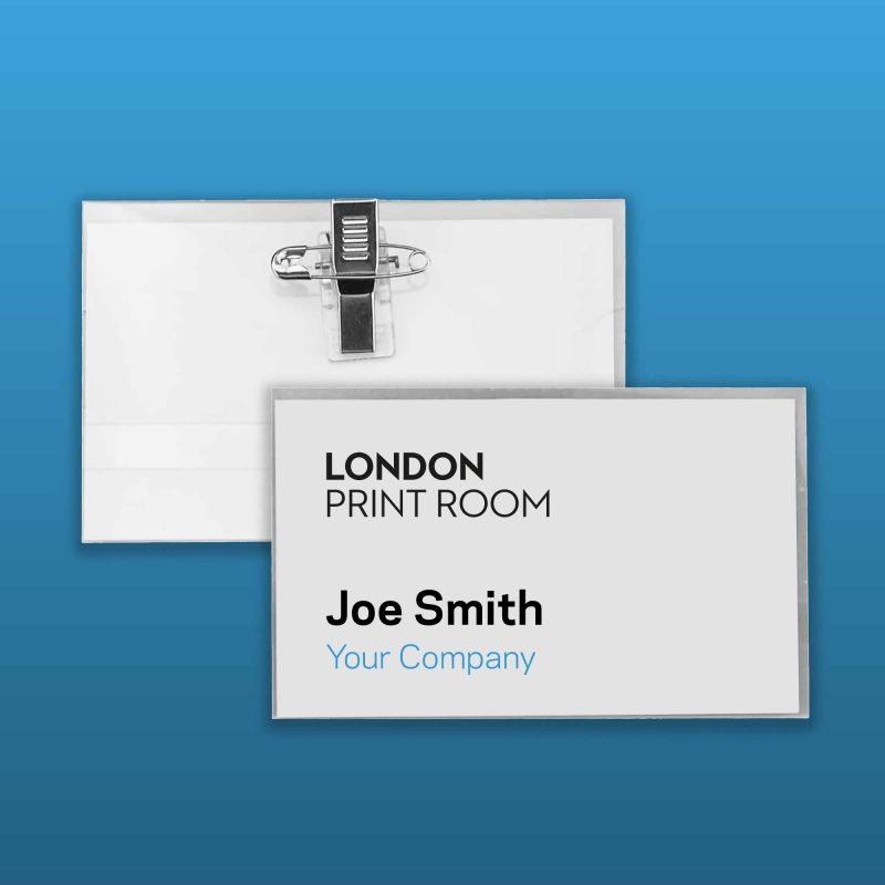 London Print Room - Name Badge