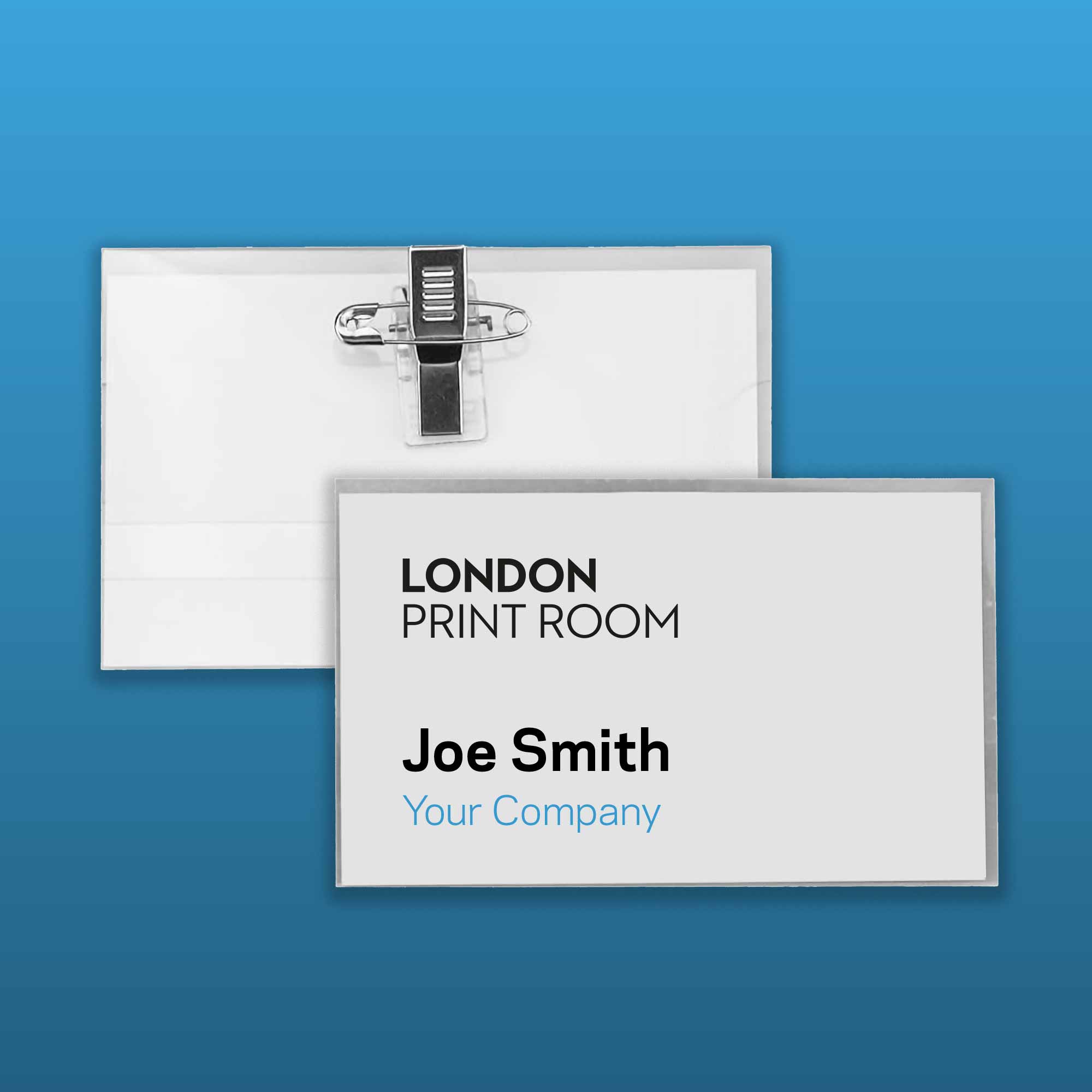 London Print Room - Name Badge