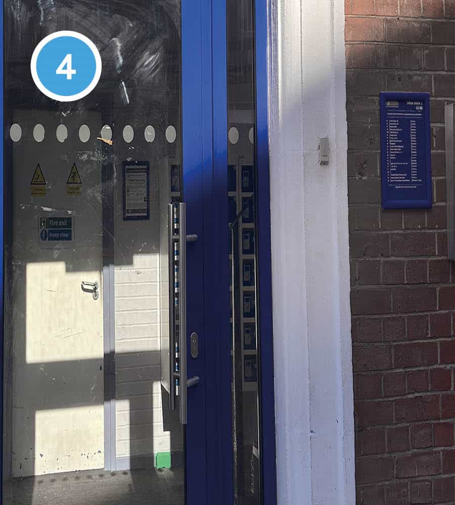 London Print Room — Customer Directions 4 — Unit 59 Entrance