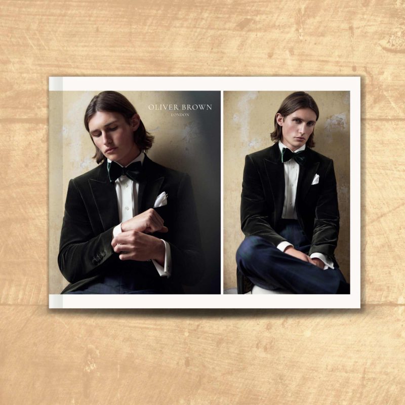 A4 landscape perfect-bound brochure | London Print Room