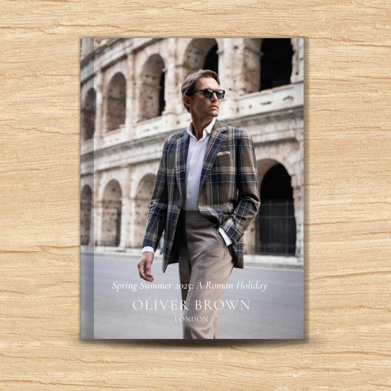 A4 portrait perfect-bound brochure | London Print Room