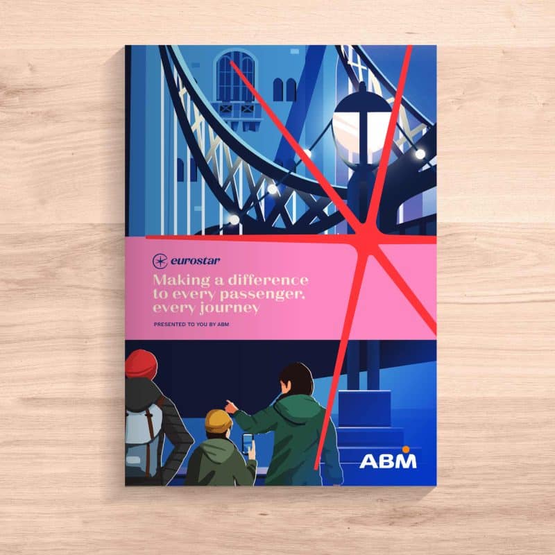 A4 portrait saddle-stitched brochure | London Print Room