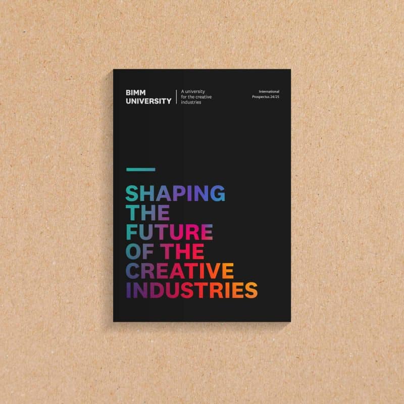 A5 portrait saddle-stitched brochure | London Print Room