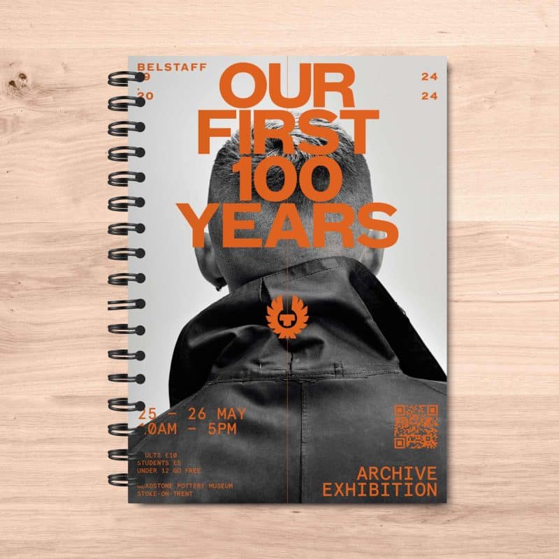 A4 portrait wire-bound brochure | London Print Room