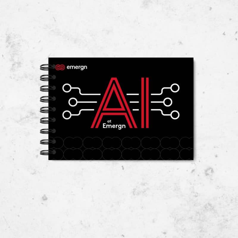A5 landscape wire-bound brochure | London Print Room