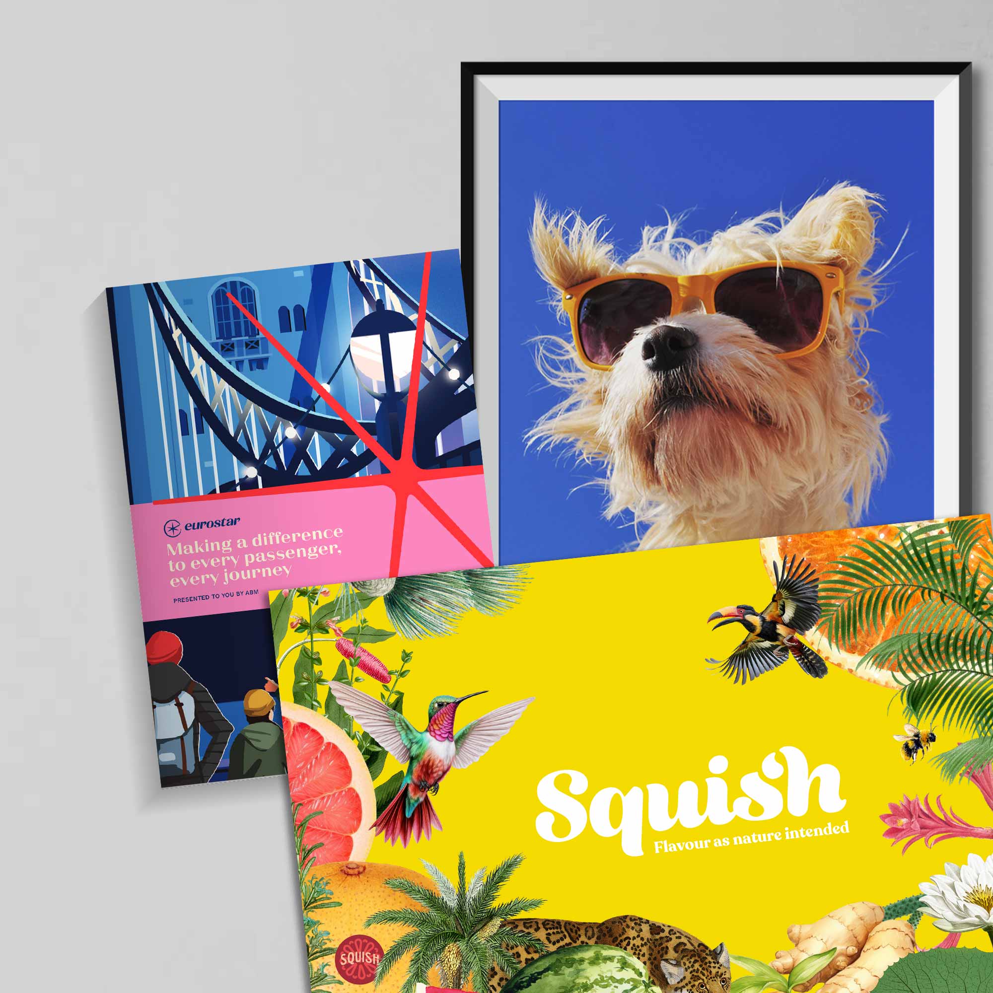 London Print Room | Selection of print products